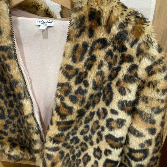 Splendid faux fur hooded coat - Picture 4 of 4